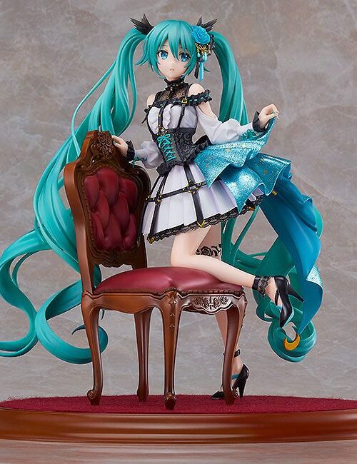 Estatua Hatsune Miku Rose Cage