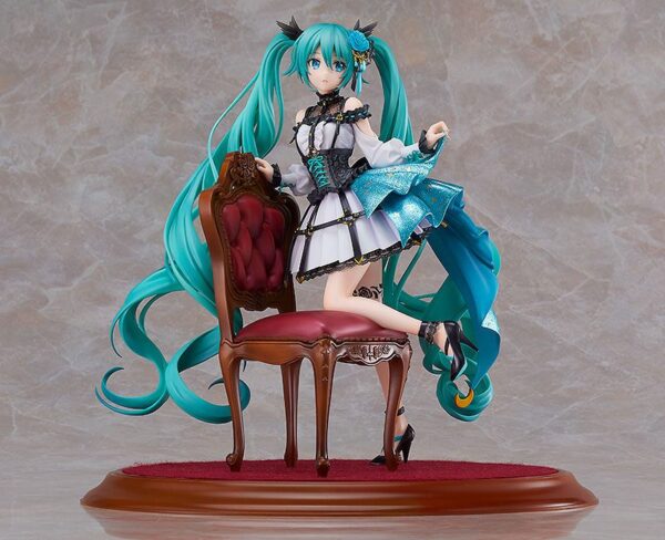 Estatua Hatsune Miku Rose Cage