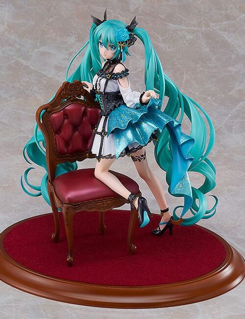 Estatua Hatsune Miku Rose Cage