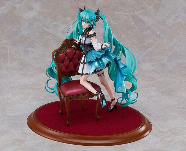 Estatua Hatsune Miku Rose Cage