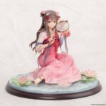 Estatua Lotus Reflection Hanfu Girls