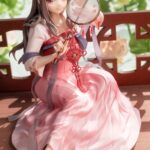 Estatua Lotus Reflection Hanfu Girls