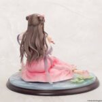 Estatua Lotus Reflection Hanfu Girls