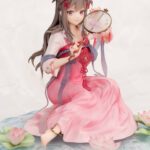 Estatua Lotus Reflection Hanfu Girls