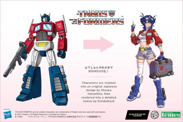 Estatua Optimus Prime Deluxe Edition Bishoujo Transformers