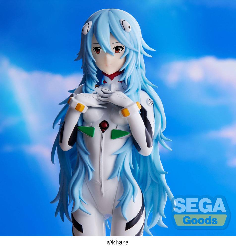 Estatua Rei Ayanami Long Hair