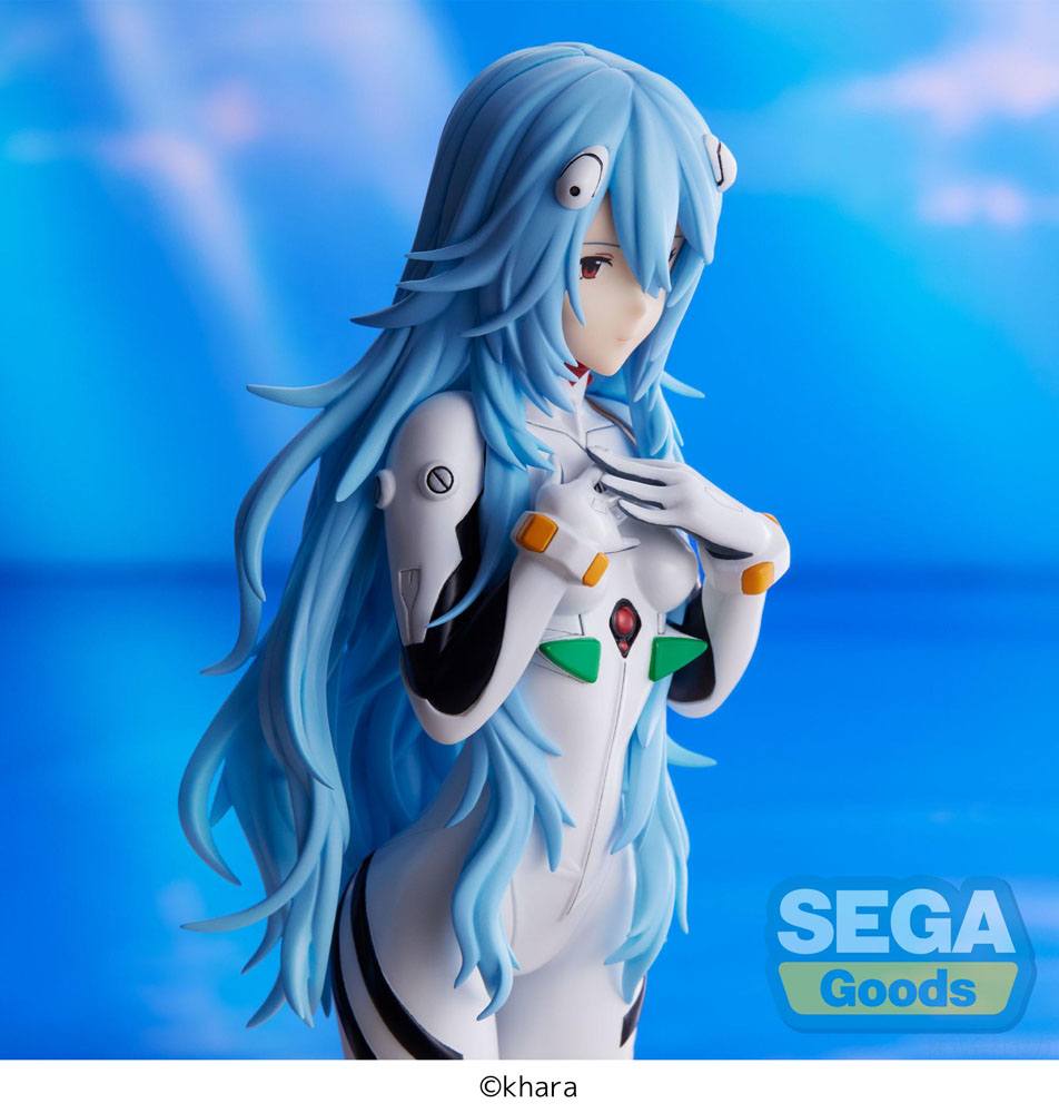 Estatua Rei Ayanami Long Hair