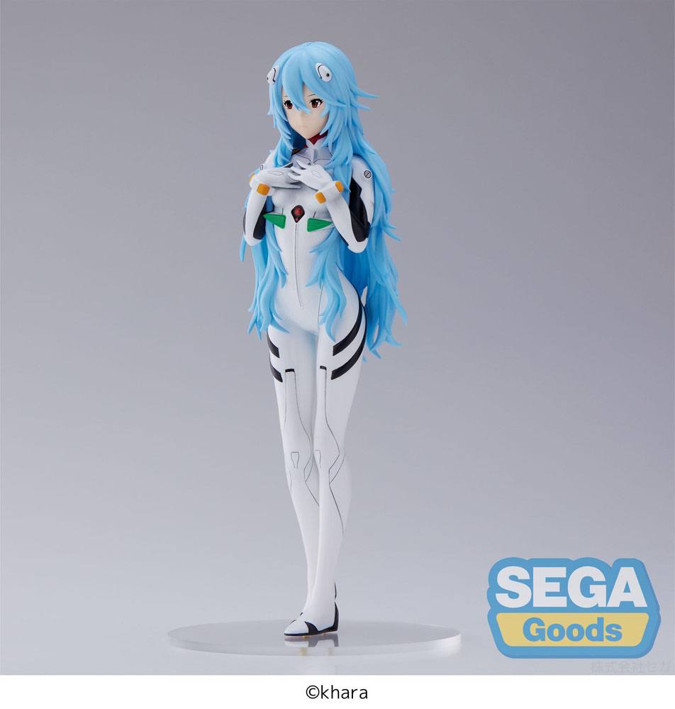 Estatua Rei Ayanami Long Hair