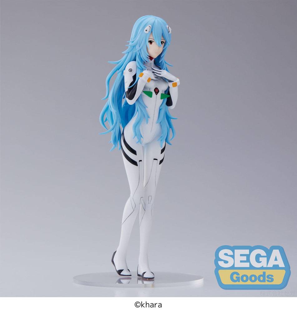 Estatua Rei Ayanami Long Hair