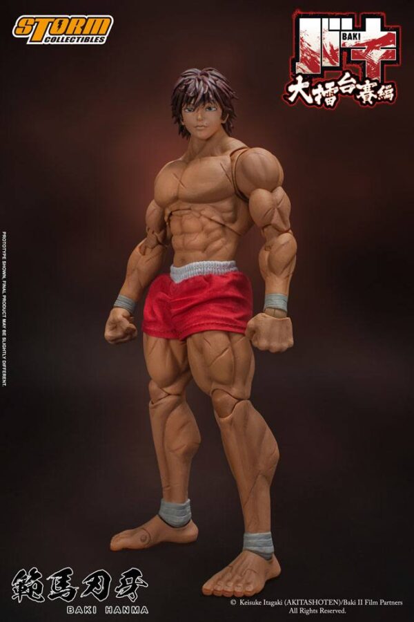 Figura Baki Hanma 18cm