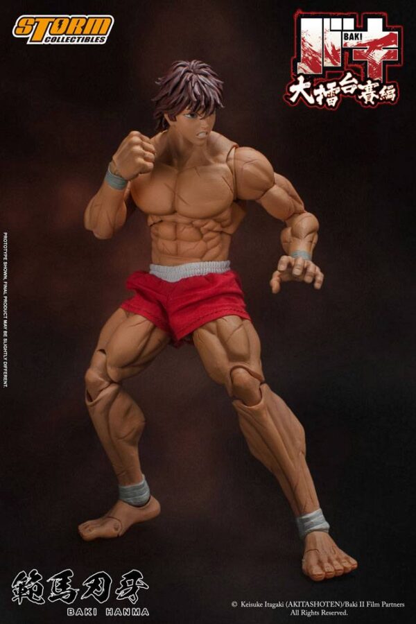 Figura Baki Hanma 18cm