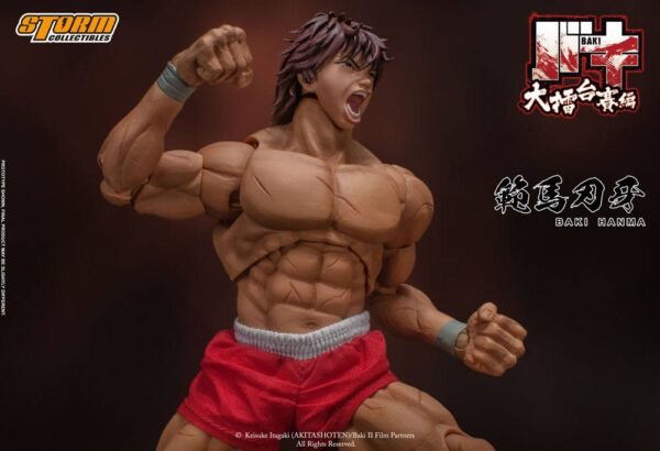 Figura Baki Hanma 18cm