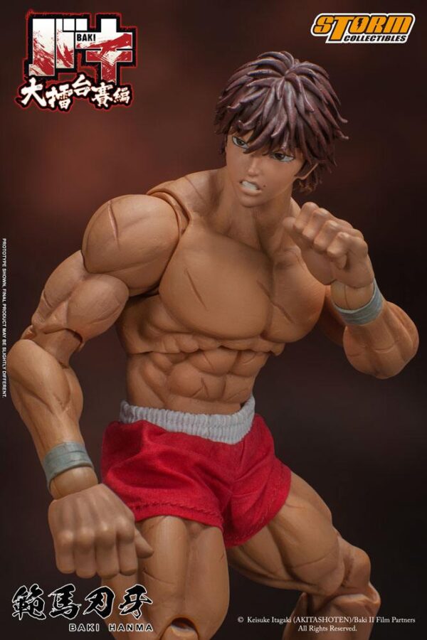 Figura Baki Hanma 18cm