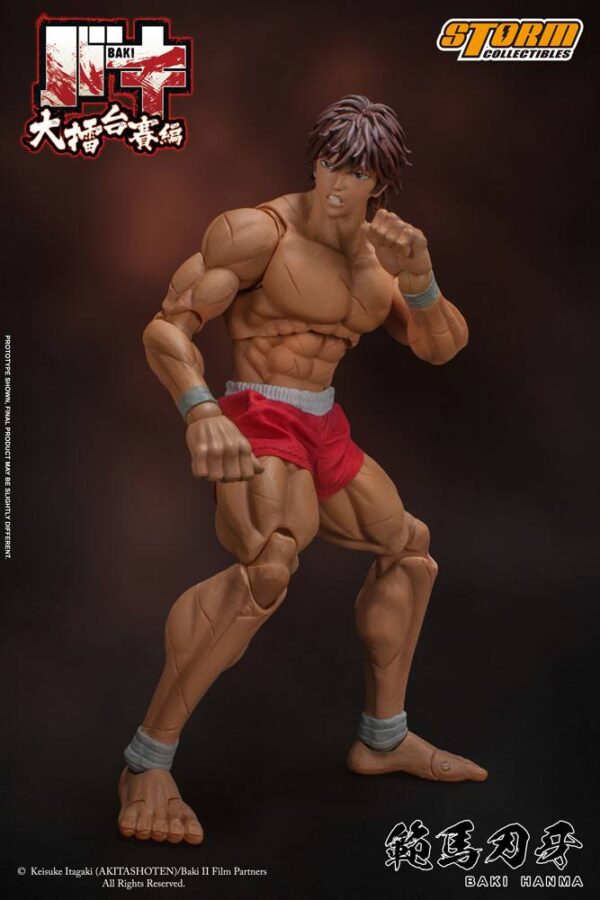 Figura Baki Hanma 18cm