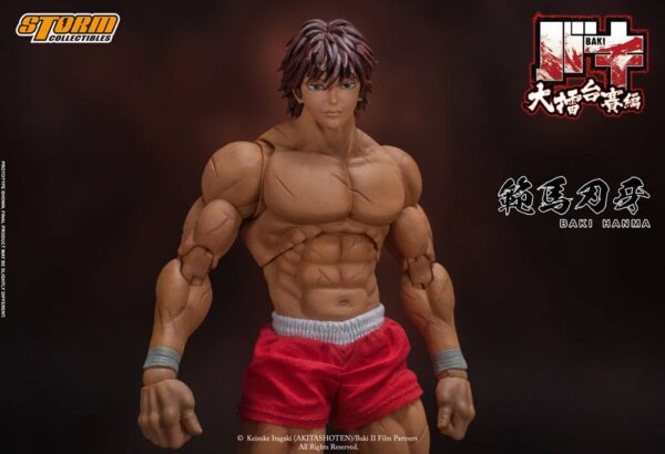 Figura Baki Hanma 18cm