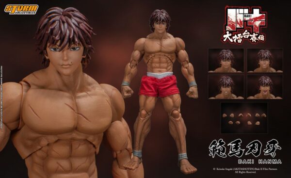 Figura Baki Hanma 18cm