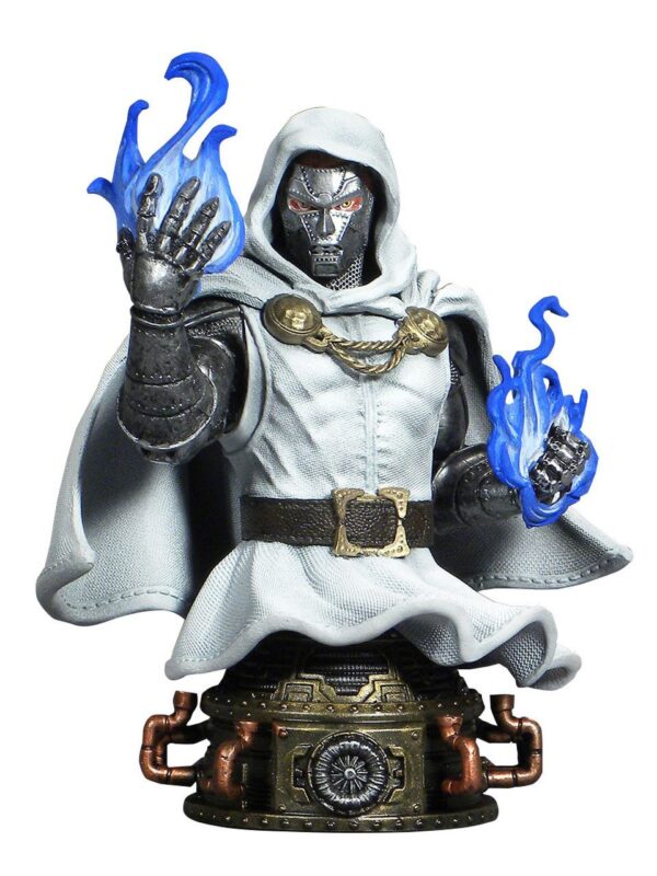 Busto Doctor Doom White Armor