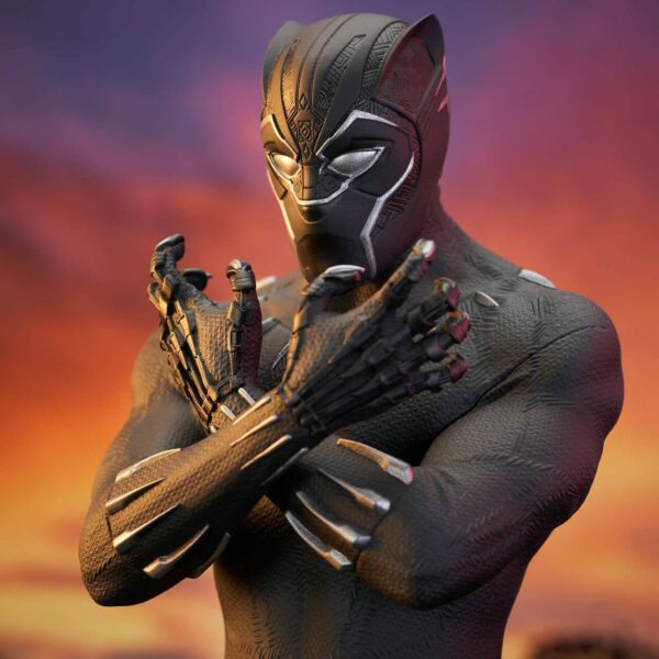 Busto Vengadores Endgame Black Panther