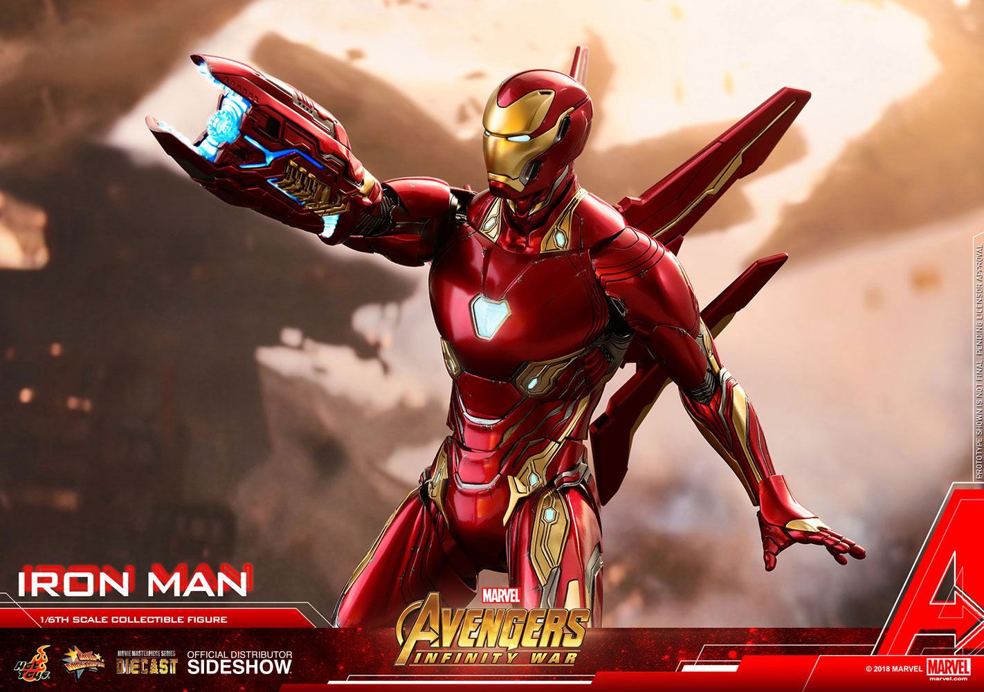 Figura Diecast Masterpiece Iron Man