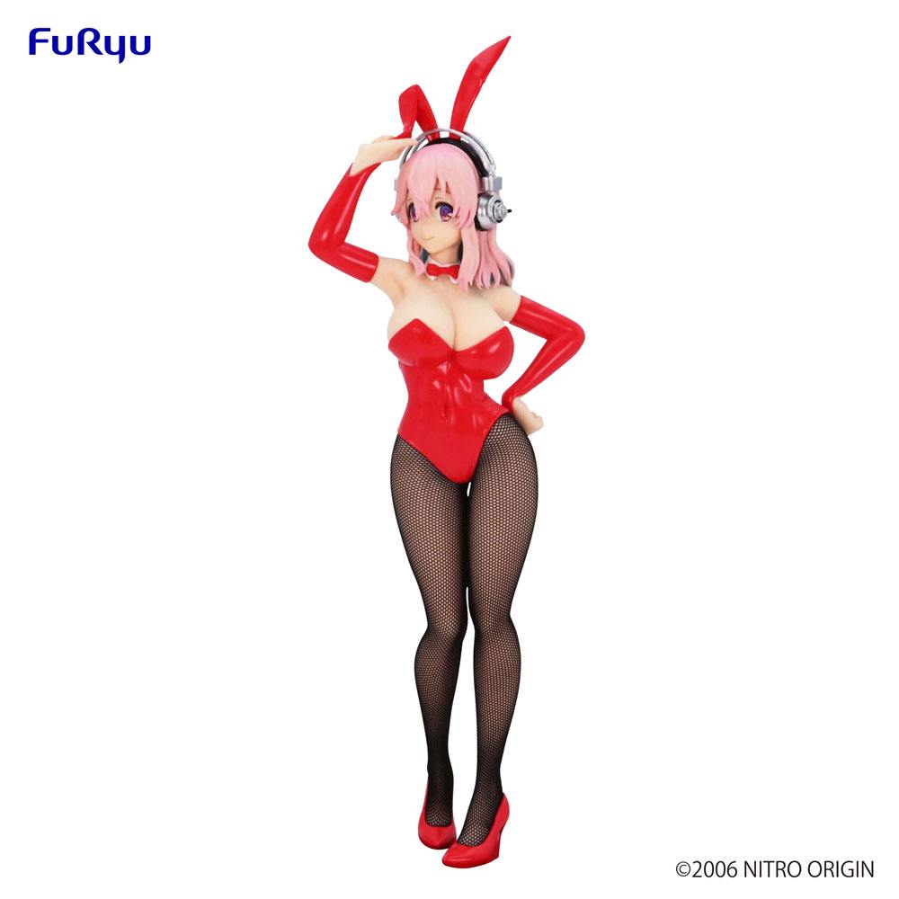 Estatua BiCute Bunnies Super Sonico Red