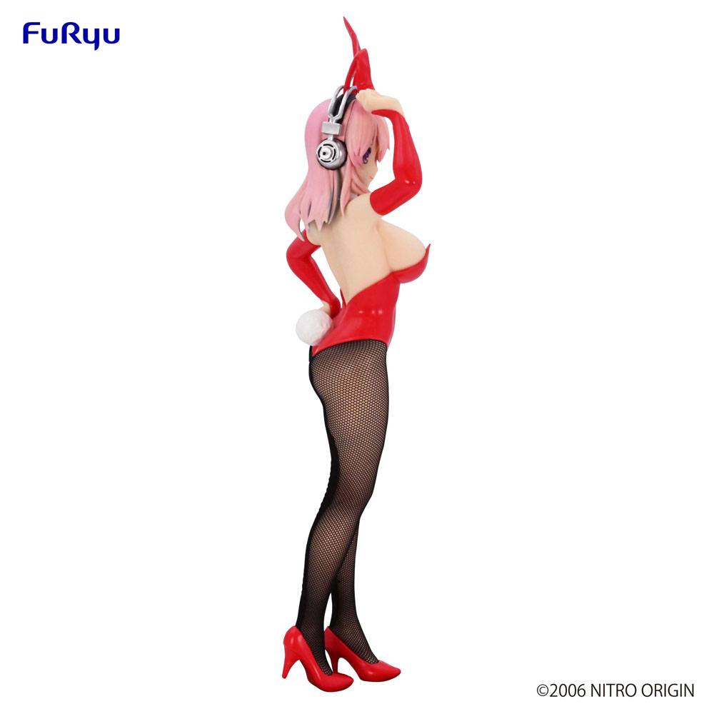 Estatua BiCute Bunnies Super Sonico Red