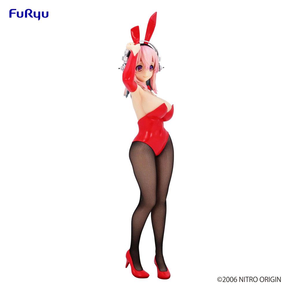 Estatua BiCute Bunnies Super Sonico Red