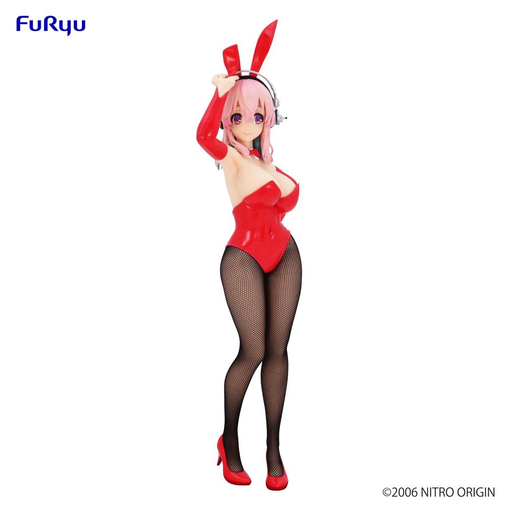 Estatua BiCute Bunnies Super Sonico Red