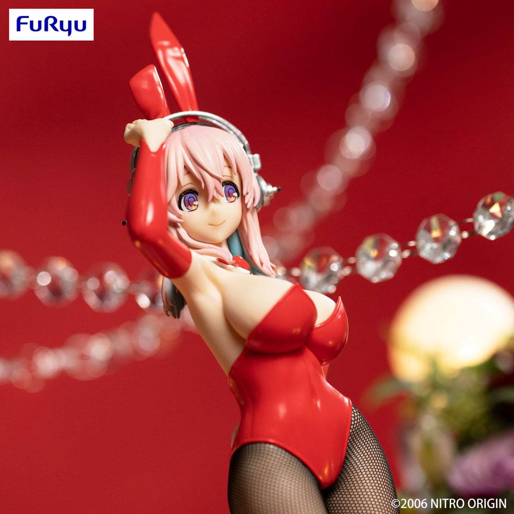 Estatua BiCute Bunnies Super Sonico Red