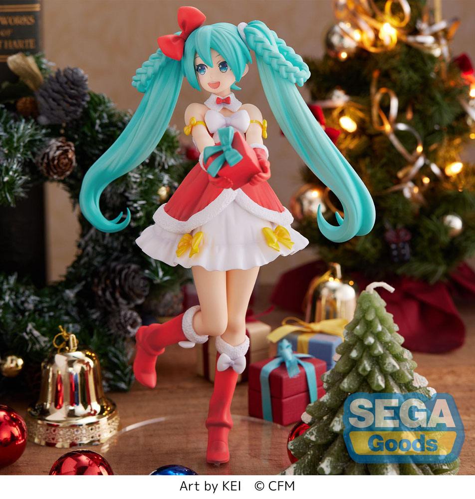 Estatua Hatsune Miku Christmas 2022