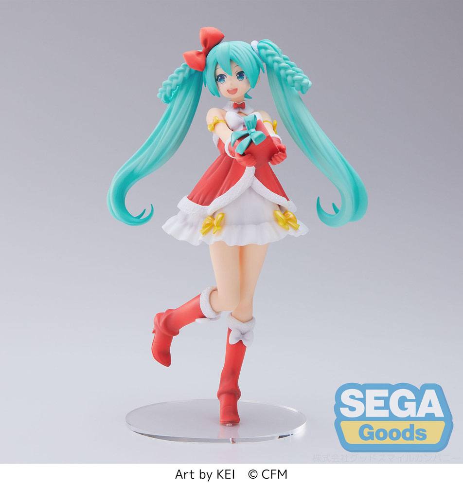 Estatua Hatsune Miku Christmas 2022