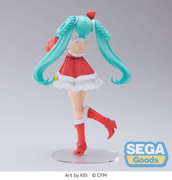 Estatua Hatsune Miku Christmas 2022