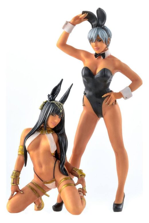 Maqueta Bunny Girl y Anubis