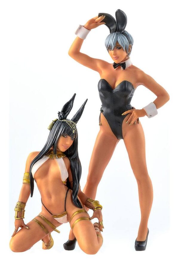 Maqueta Bunny Girl y Anubis