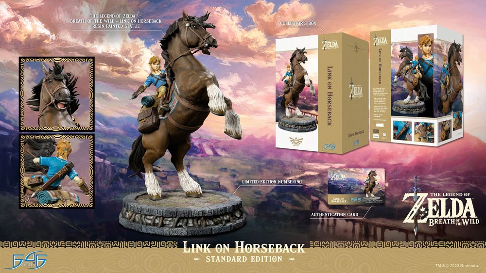 Estatua Link on Horseback 56cm