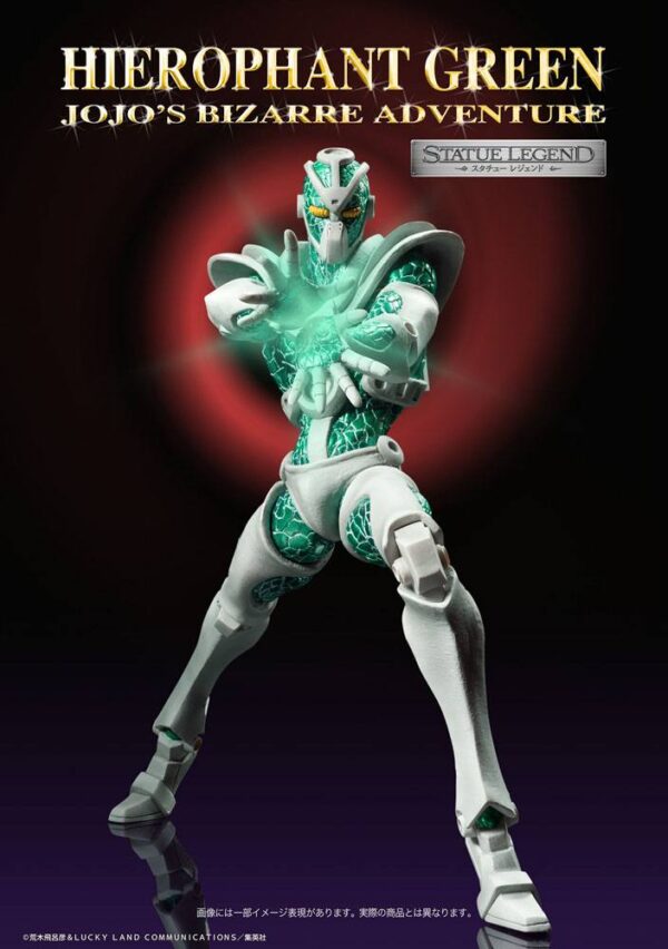 Figura Super Action Legend Hierophant Green