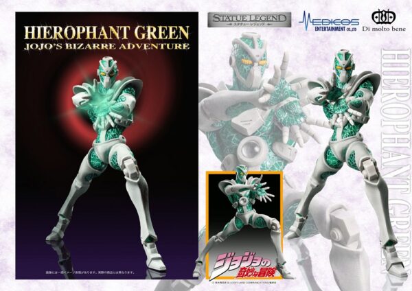 Figura Super Action Legend Hierophant Green