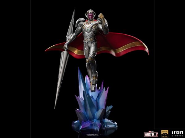 Estatua Deluxe Art Scale Infinity Ultron