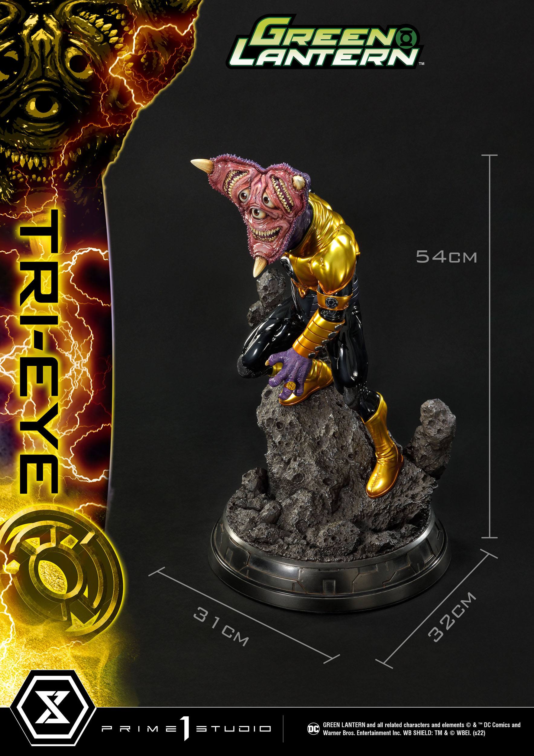 Estatua Sinestro Corps Tri-Eye