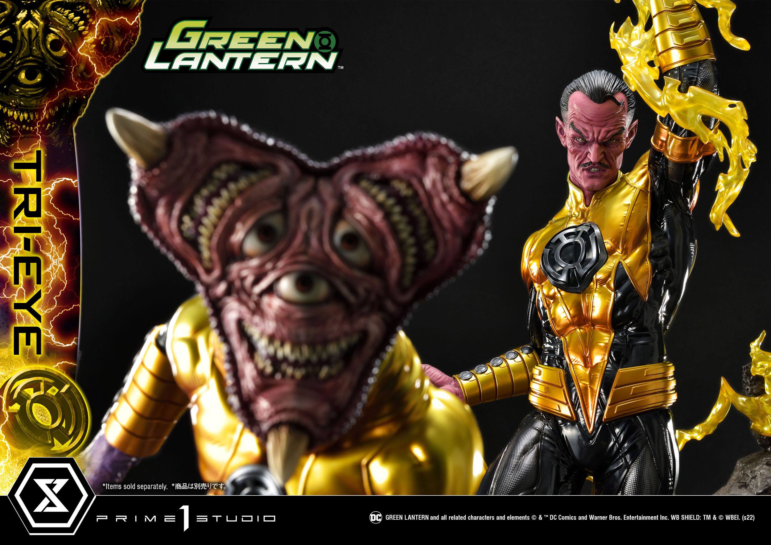 Estatua Sinestro Corps Tri-Eye