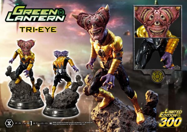 Estatua Sinestro Corps Tri-Eye