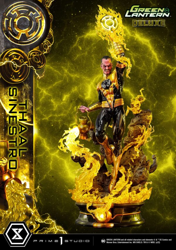 Estatua Thaal Sinestro Deluxe Version
