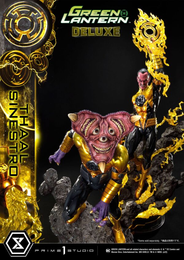 Estatua Thaal Sinestro Deluxe Version