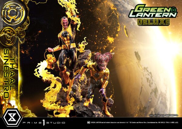 Estatua Thaal Sinestro Deluxe Version