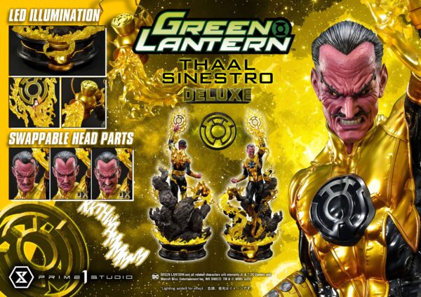 Estatua Thaal Sinestro Deluxe Version