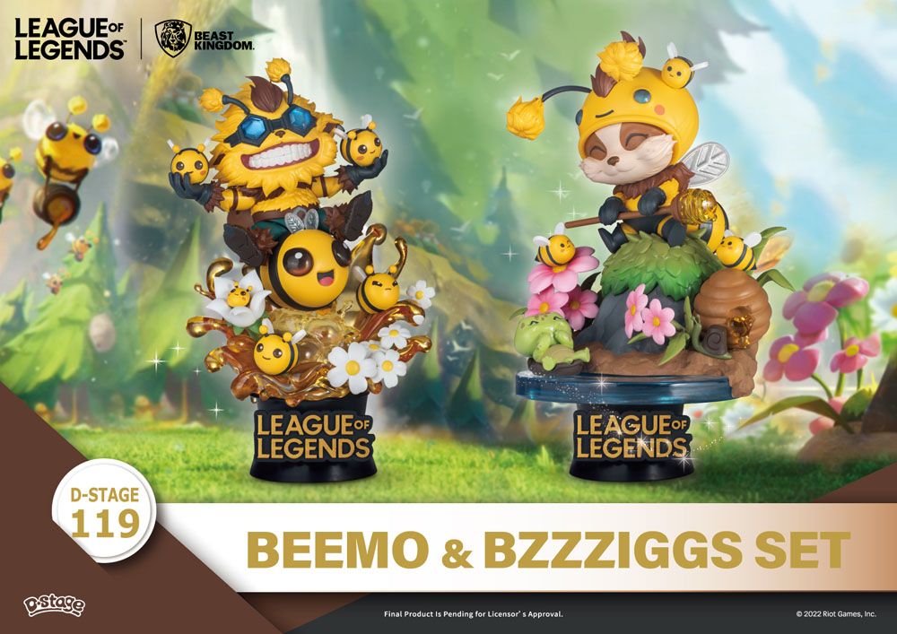Diorama D-Stage Beemo y BZZZiggs