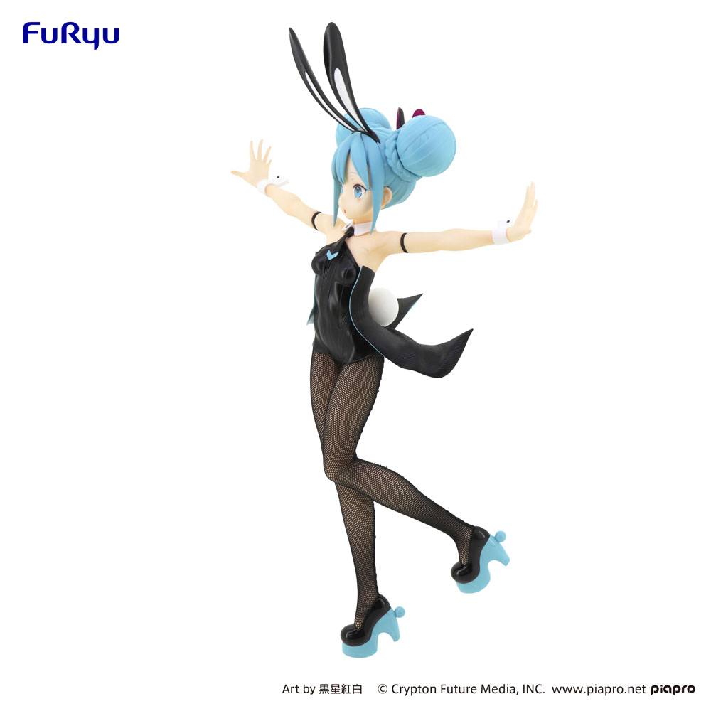 Estatua BiCute Bunnies Hatsune Miku Black