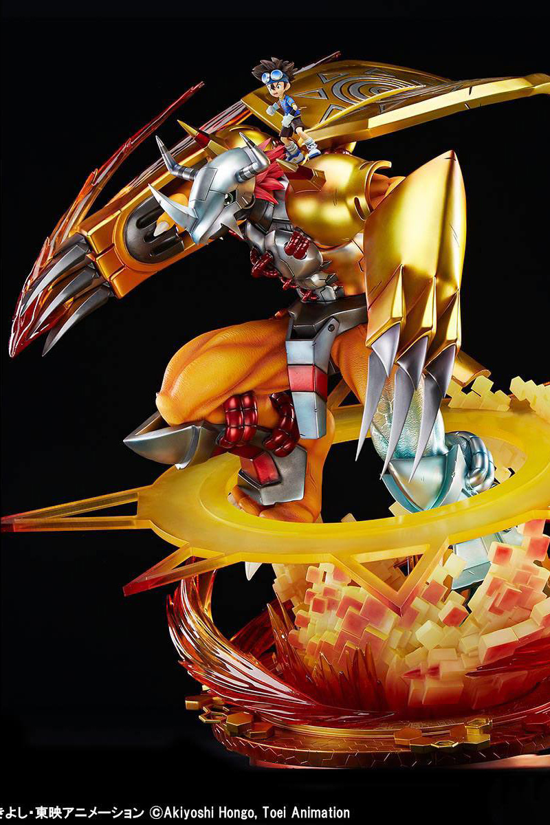 Estatua Digimon WarGreymon 60cm