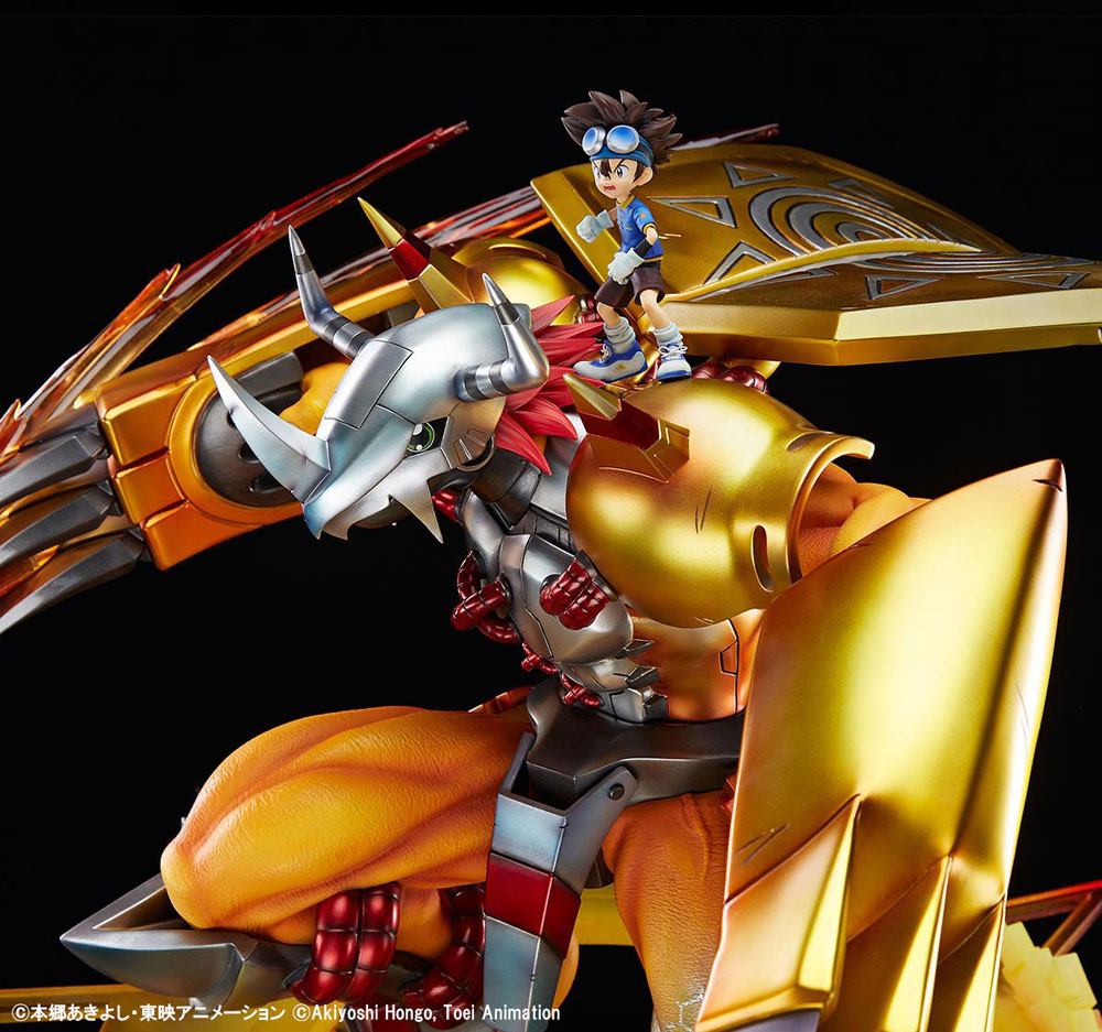 Estatua Digimon WarGreymon 60cm