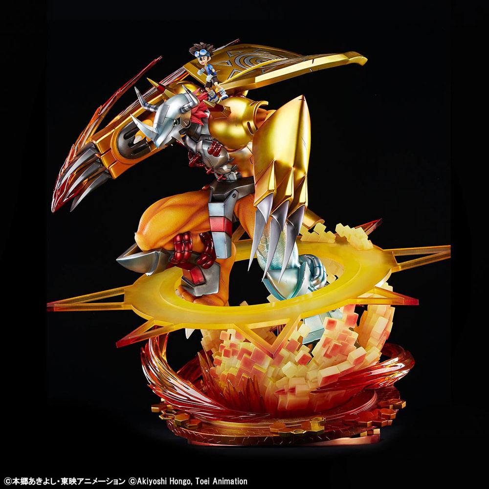 Estatua Digimon WarGreymon 60cm