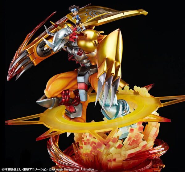 Estatua Digimon WarGreymon 60cm